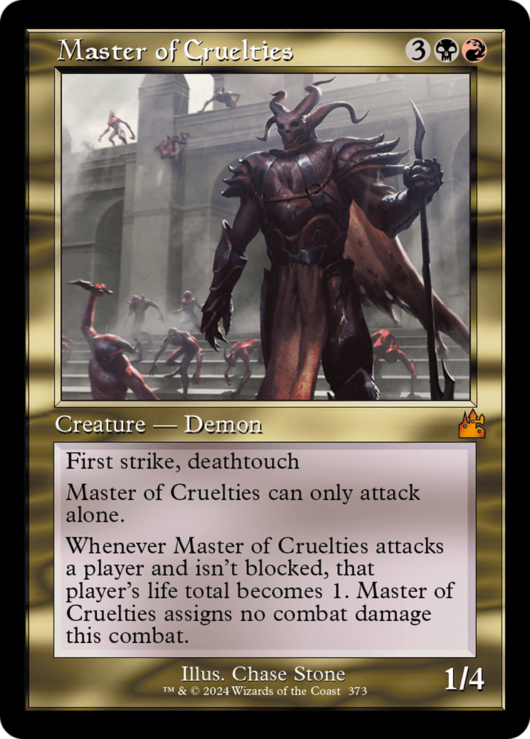 Master of Cruelties (RVR-373) [Ravnica Remastered]