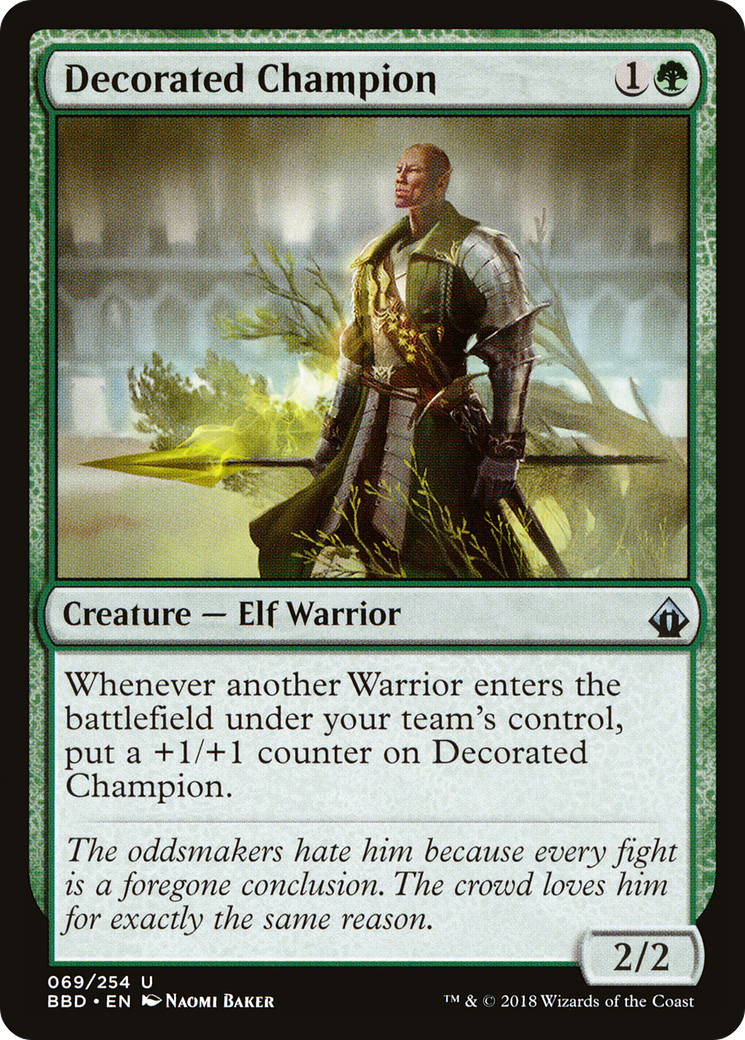 Decorated Champion (BBD-069) [Battlebond]