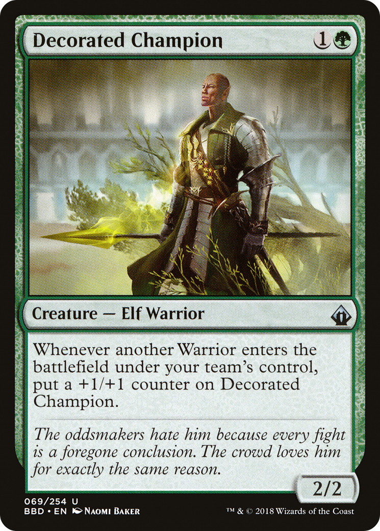 Decorated Champion (BBD-069) [Battlebond]