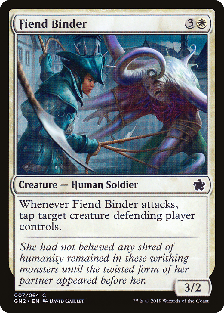 Fiend Binder (GN2-007) [Game Night 2019]