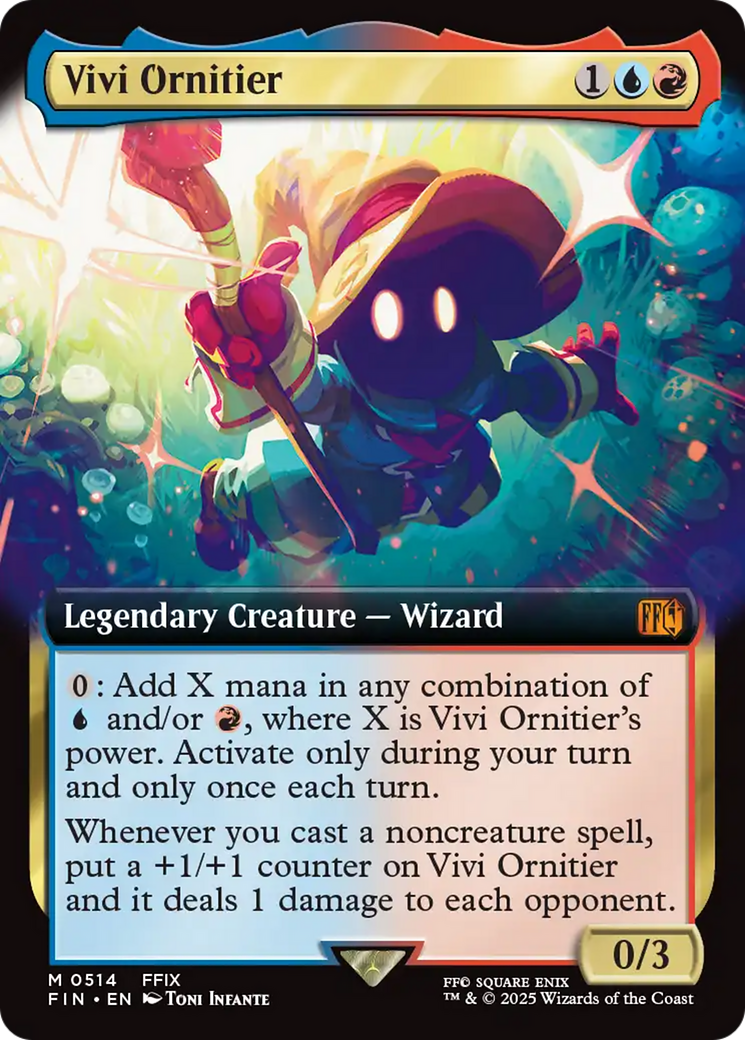 Vivi Ornitier (Extended Art) (FIN-514) [FINAL FANTASY]: (Extended Art)