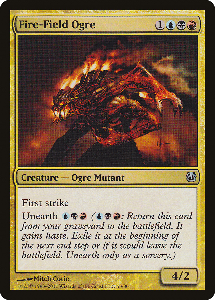 Fire-Field Ogre (DDH-053) [Duel Decks: Ajani vs. Nicol Bolas]