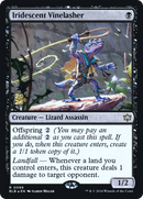 Iridescent Vinelasher (PRE-99S) [Bloomburrow Promos] Foil