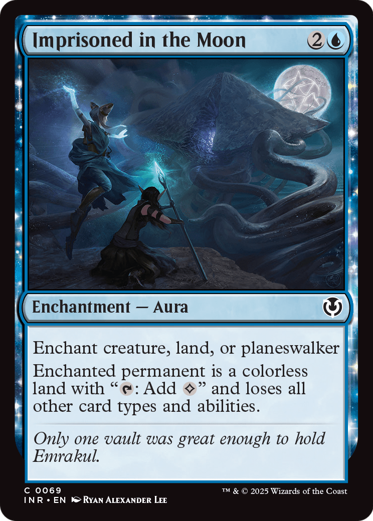 Imprisoned in the Moon (INR-069) [Innistrad Remastered] Foil