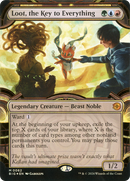 Loot, the Key to Everything (Showcase) (Raised Foil) (BIG-062) [The Big Score] Foil