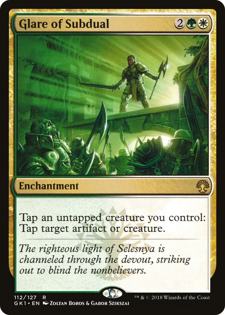 Glare of Subdual (GR1-112) [GRN Guild Kit]