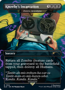 Zombie Apocalypse (SLD-1354) [Secret Lair Drop] / Knowby's Incantation (Borderless)