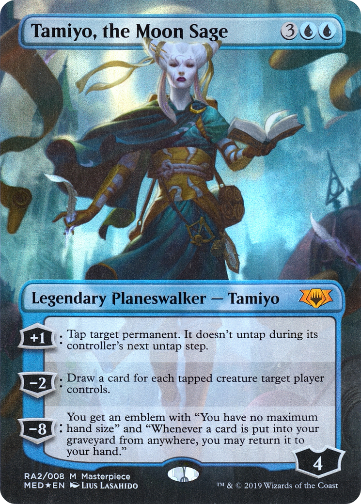 Tamiyo, the Moon Sage (MED2-RA2) [Mythic Edition] (Borderless) Foil