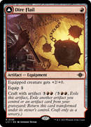 Dire Flail // Dire Blunderbuss (LCI-145) [The Lost Caverns of Ixalan] Foil