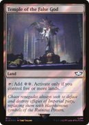Temple of the False God (Surge Foil) (40K-300) [Warhammer 40,000 Commander] Foil