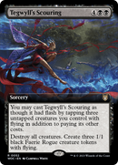 Tegwyll's Scouring (WOC-052) [Wilds of Eldraine Commander]: (Extended Art)