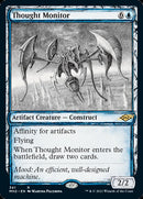 Thought Monitor (MH2-341) [Modern Horizons 2]: (Showcase) Foil