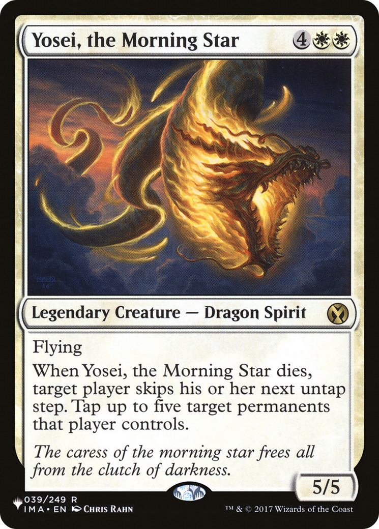 Yosei, the Morning Star (LIST-IMA-39) [The List]
