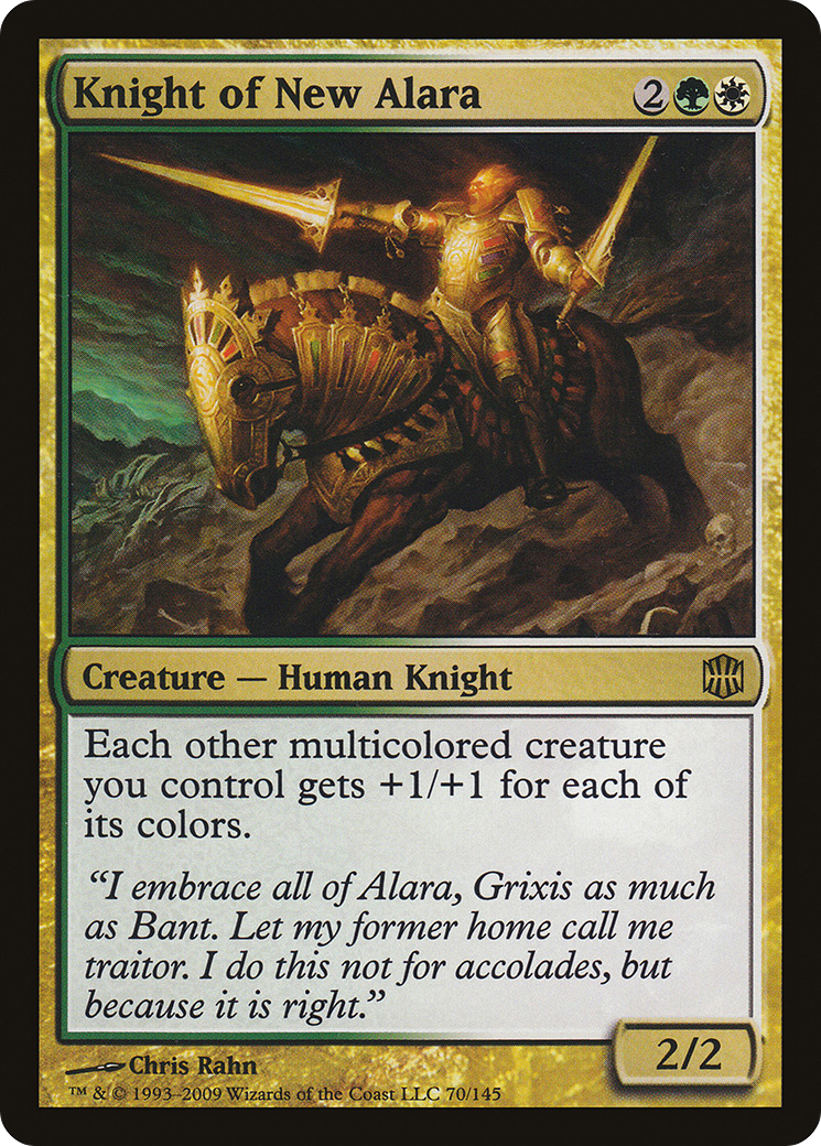 Knight of New Alara (ARB-070) [Alara Reborn] Foil