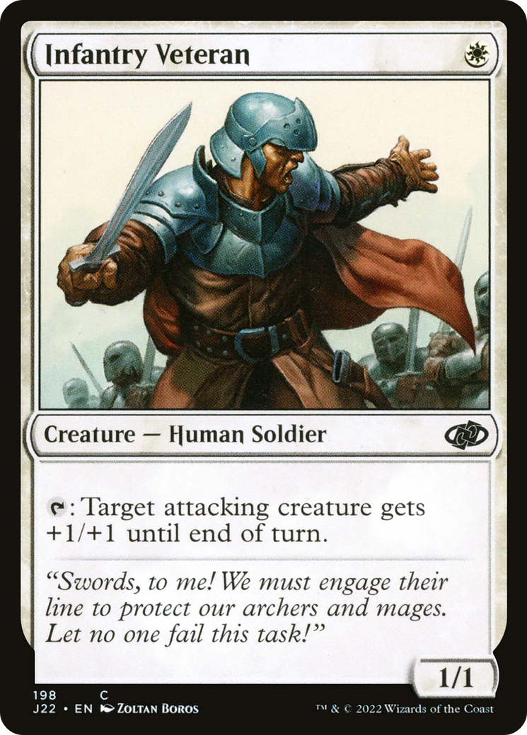Infantry Veteran (J22-198) [Jumpstart 2022]