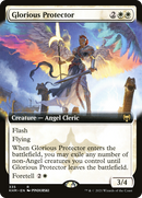 Glorious Protector (KHM-335) [Kaldheim]: (Extended Art)