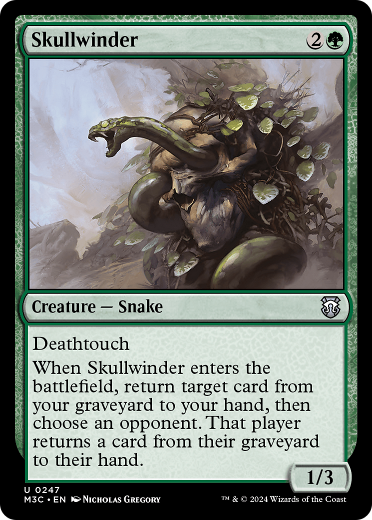 Skullwinder (M3C-247) [Modern Horizons 3 Commander]