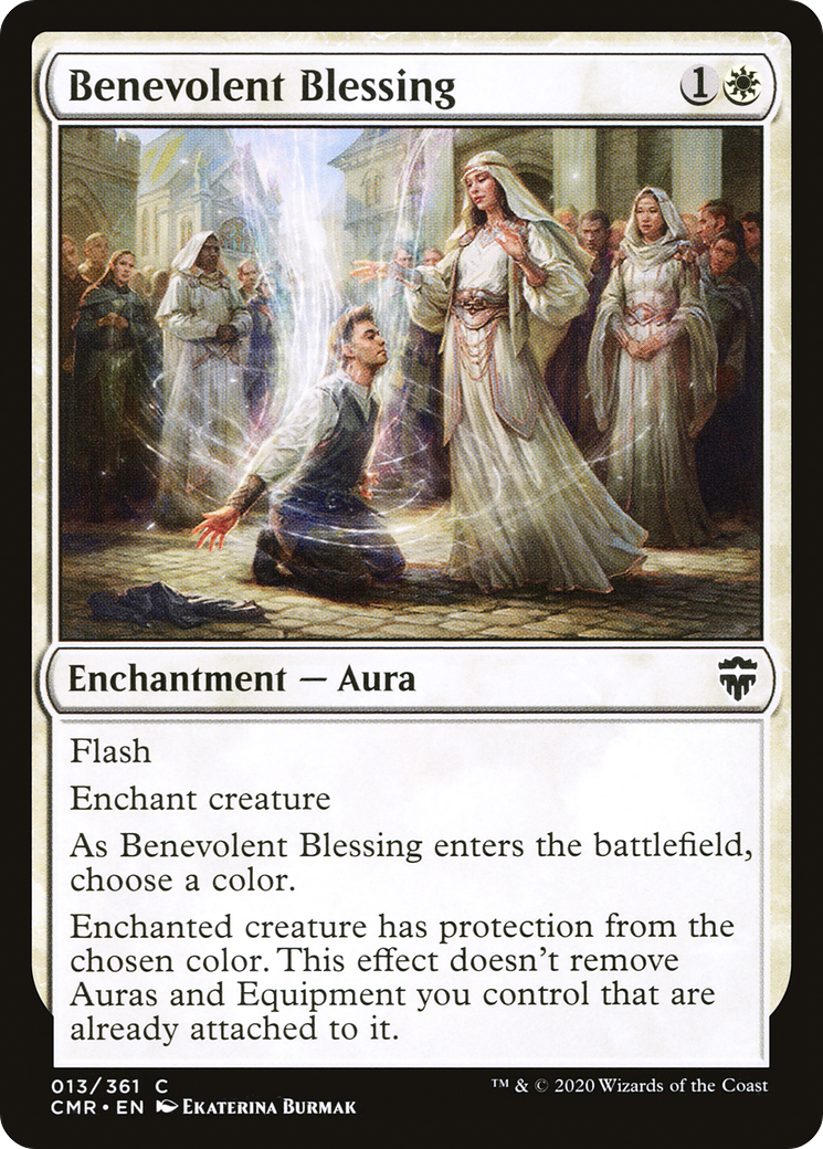 Benevolent Blessing (CMR-013) [Commander Legends] Foil