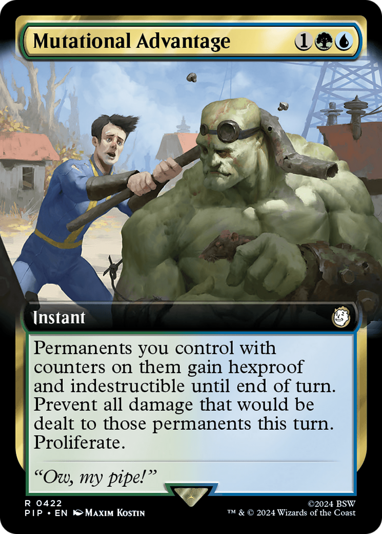 Mutational Advantage (PIP-422) [Fallout]: (Extended Art) Foil