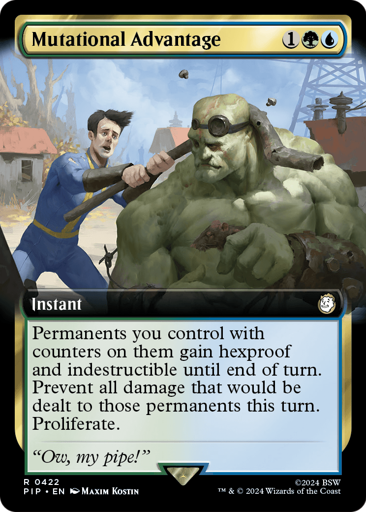 Mutational Advantage (Extended Art) (PIP-422) [Fallout]
