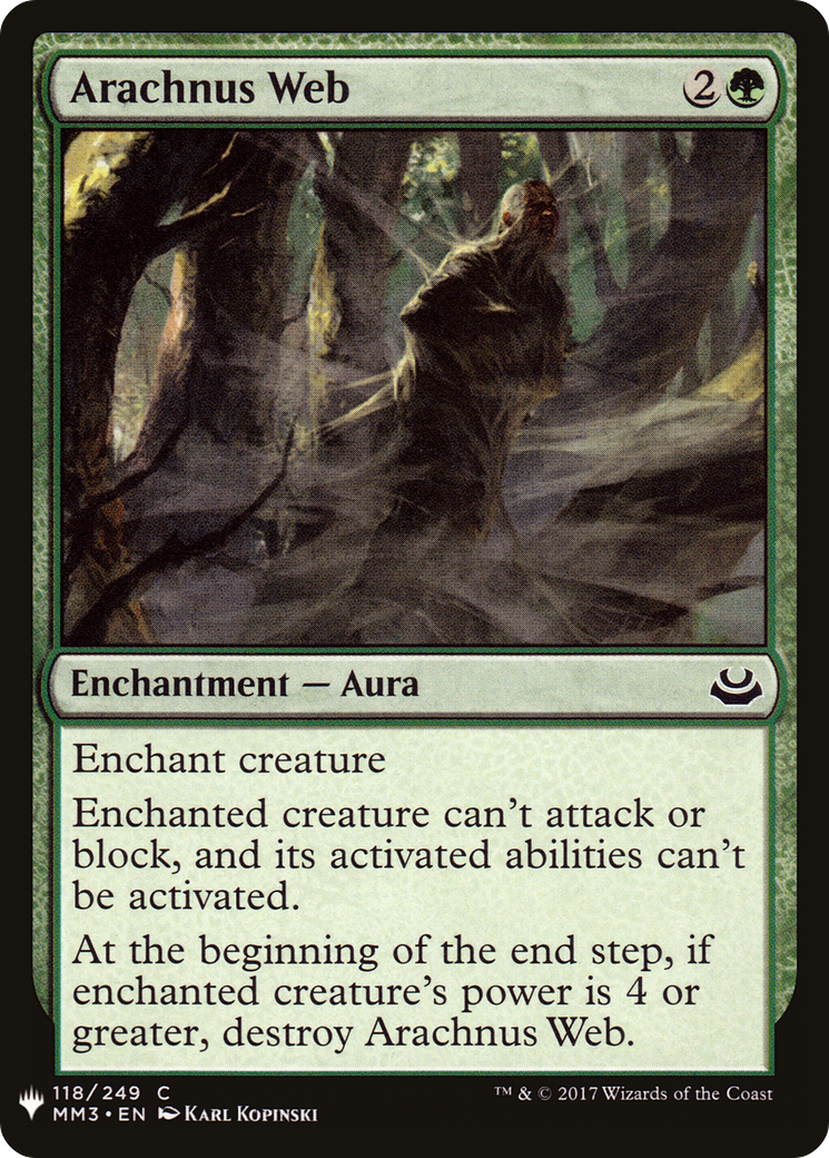 Arachnus Web (LIST-MM3-118) [The List]