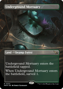 Underground Mortuary (Borderless) (MKM-333) [Murders at Karlov Manor]