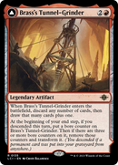 Brass's Tunnel-Grinder // Tecutlan, the Searing Rift (LCI-135) [The Lost Caverns of Ixalan]