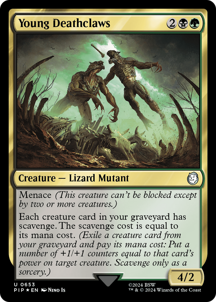 Young Deathclaws (PIP-653) [Fallout] Foil