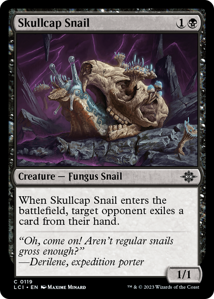 Skullcap Snail (LCI-119) [The Lost Caverns of Ixalan]