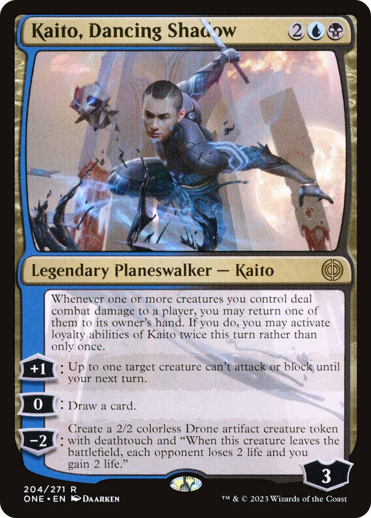 Kaito, Dancing Shadow (ONE-204) [Phyrexia: All Will Be One]