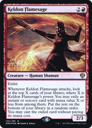Keldon Flamesage (PRE-135) [Dominaria United Promos] Foil