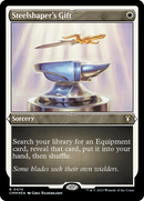 Steelshaper's Gift (CMM-474) [Commander Masters] Etched Foil