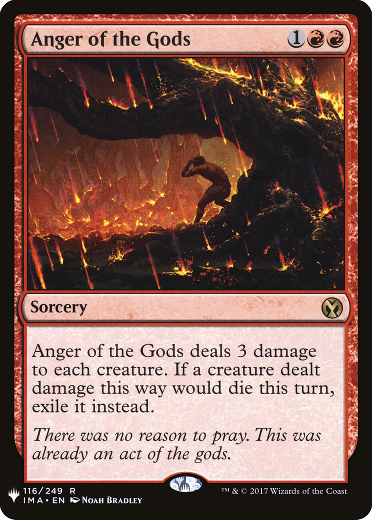 Anger of the Gods (LIST-IMA-116) [The List]