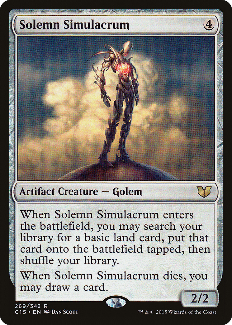 Solemn Simulacrum (C15-269) [Commander 2015]
