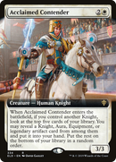 Acclaimed Contender (Extended Art) (ELD-334) [Throne of Eldraine]