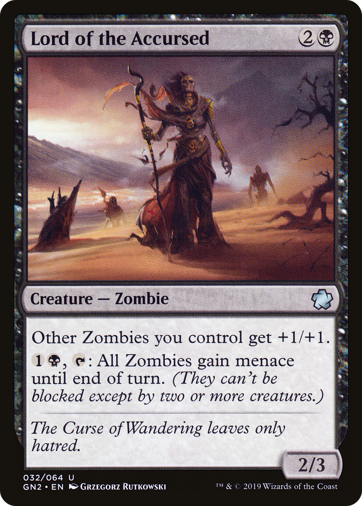Lord of the Accursed (GN2-032) [Game Night 2019]