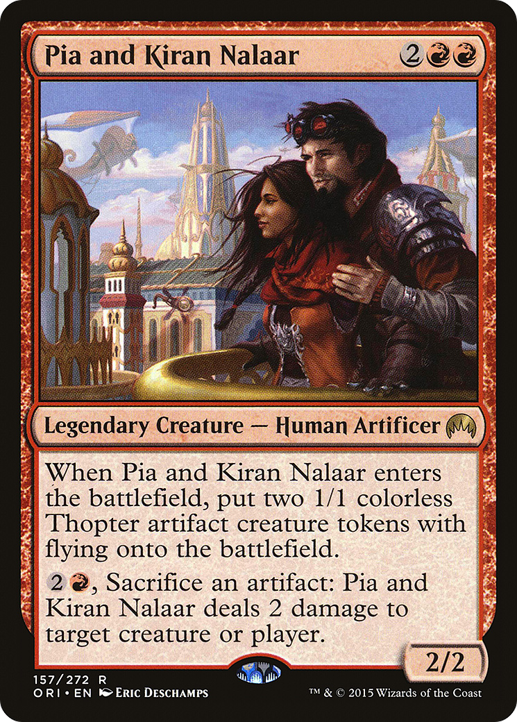 Pia and Kiran Nalaar (ORI-157) [Magic Origins]