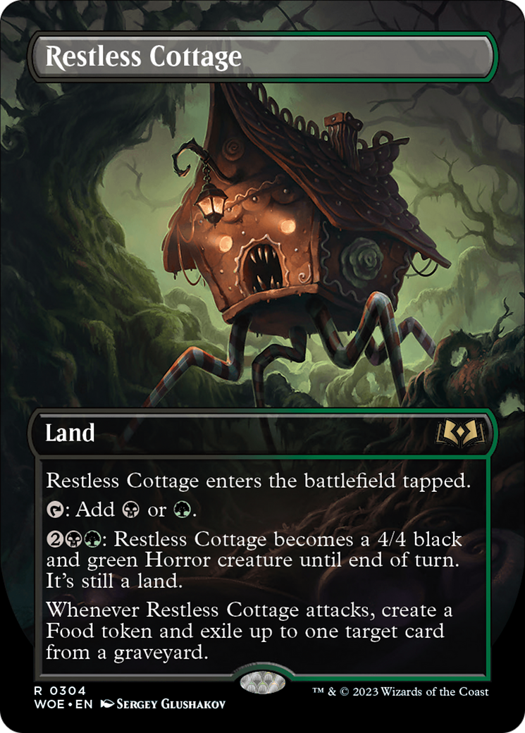 Restless Cottage (WOE-304) [Wilds of Eldraine] (Borderless)