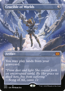 Crucible of Worlds (Borderless) (2X2-393) [Double Masters 2022] Foil