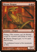 Shivan Dragon [Tenth Edition]