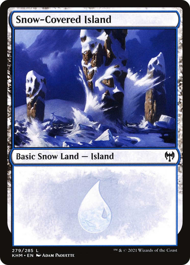 Snow-Covered Island (KHM-279) [Kaldheim]