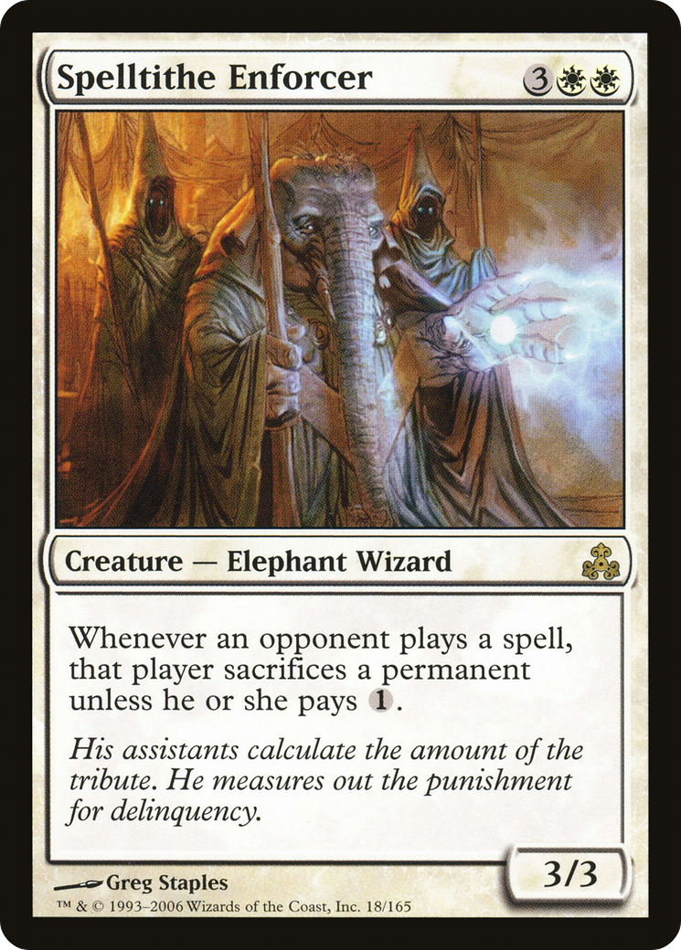 Spelltithe Enforcer (GPT-018) [Guildpact]