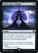 Black Sun's Twilight (PRE-84S) [Phyrexia: All Will Be One Promos] Foil