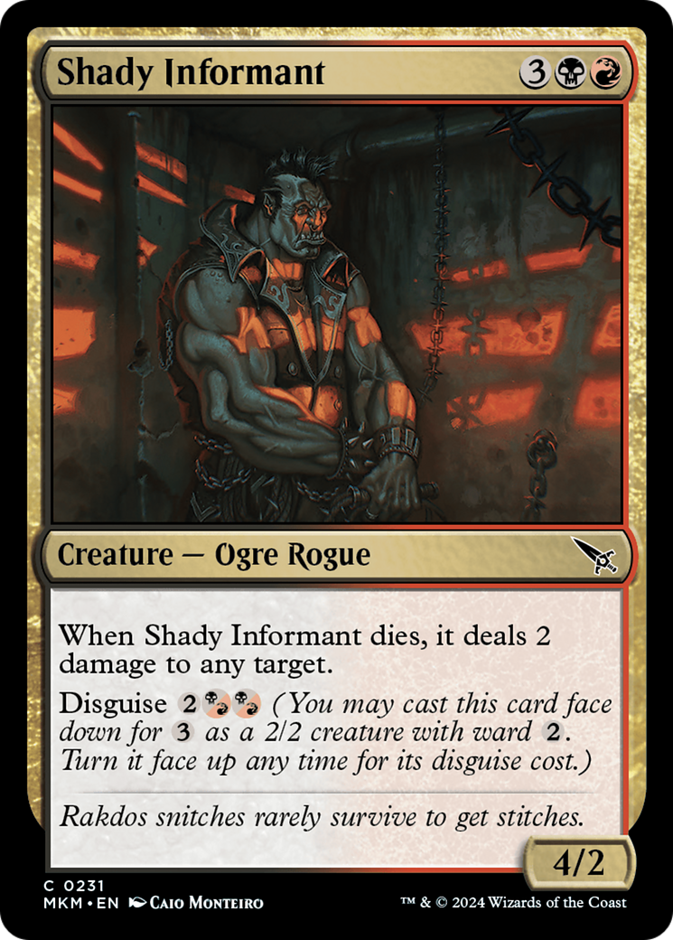 Shady Informant (MKM-231) [Murders at Karlov Manor]