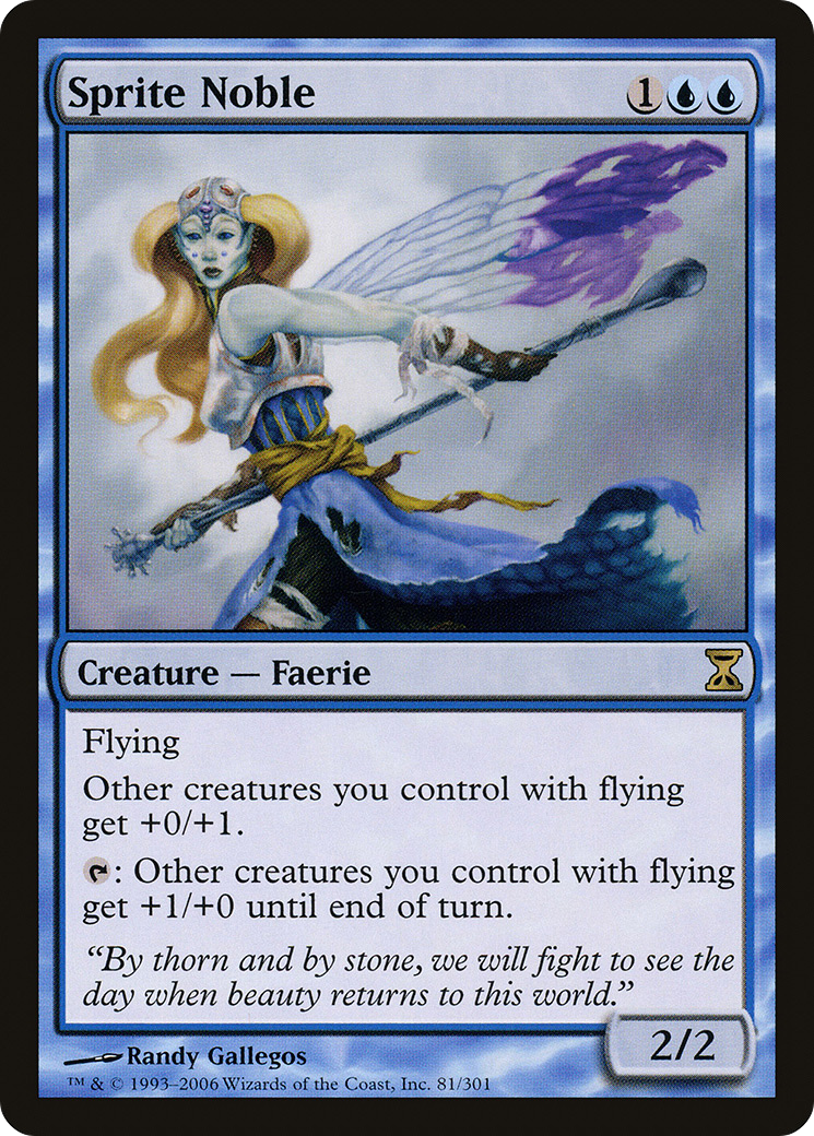Sprite Noble (TSP-081) [Time Spiral]
