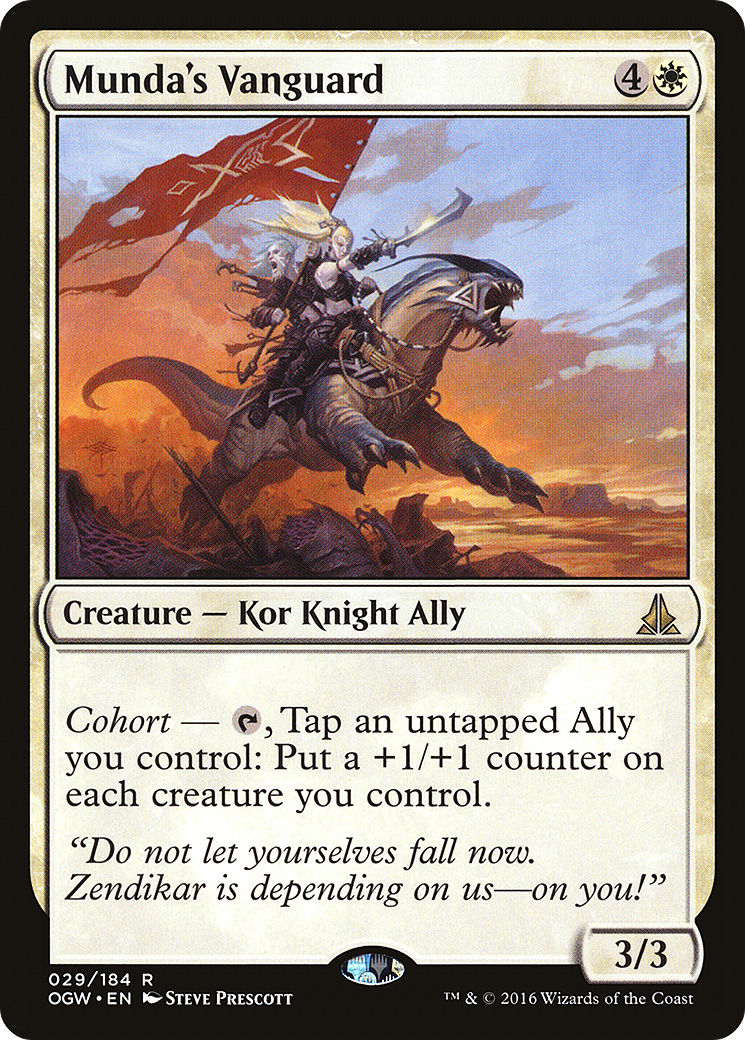 Munda's Vanguard (OGW-029) [Oath of the Gatewatch]