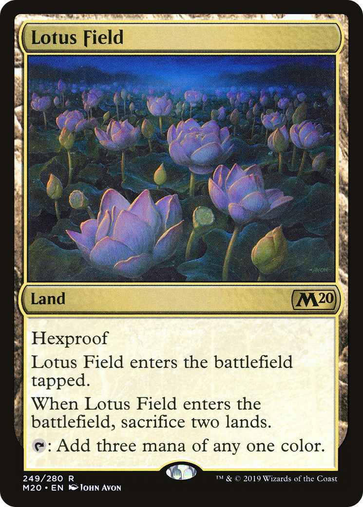 Lotus Field (M20-249) [Core Set 2020]