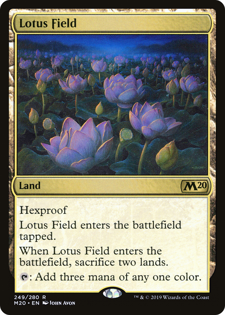 Lotus Field (M20-249) [Core Set 2020]