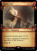 Gimli's Axe (LTR-581) [The Lord of the Rings: Tales of Middle-earth]: (Showcase) Foil