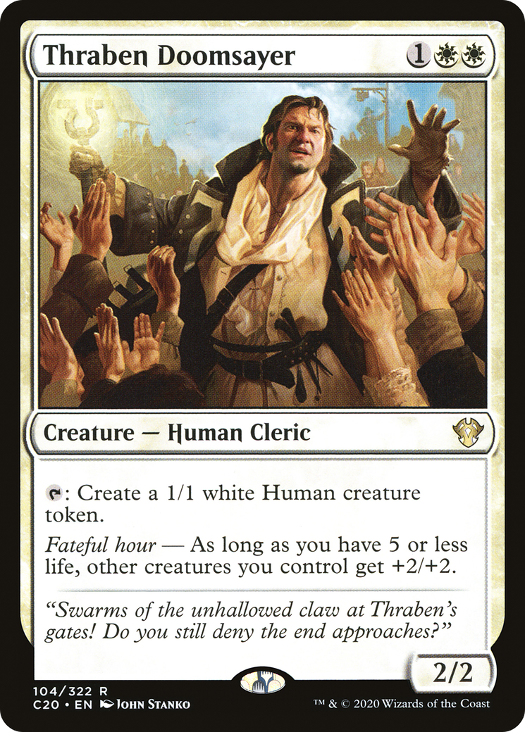 Thraben Doomsayer (C20-104) [Commander 2020]